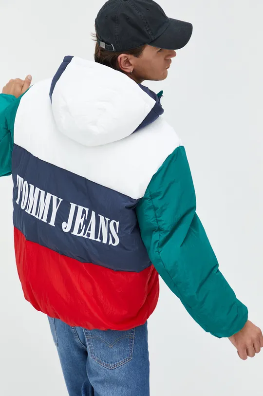 λευκό Μπουφάν Tommy Jeans Ανδρικά