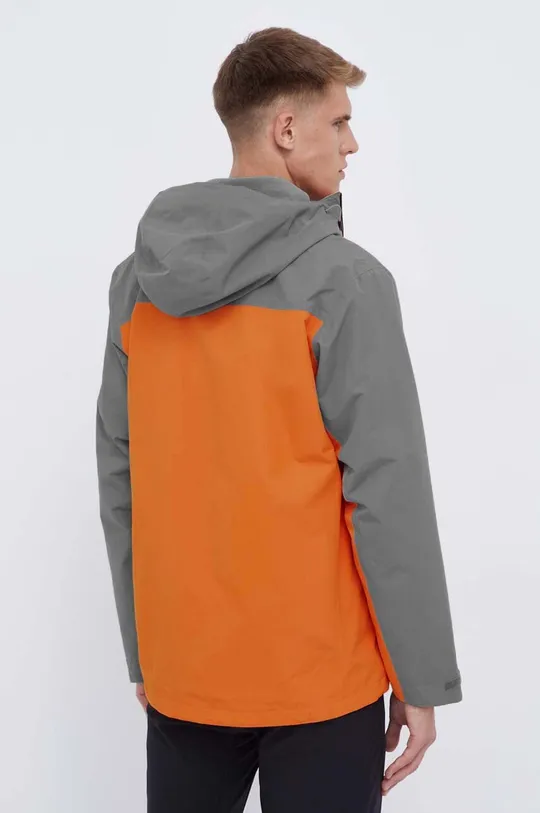 narancssárga Jack Wolfskin szabadidős kabát Taubenberg 3in1
