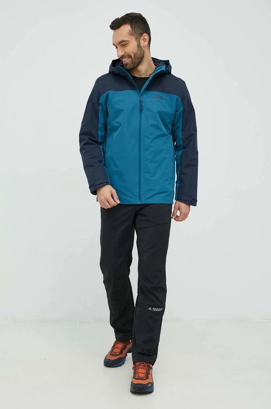 Outdoor jakna Jack Wolfskin Taubenberg 3in1 Glavni material: 100 % Poliester Podloga: 100 % Poliester