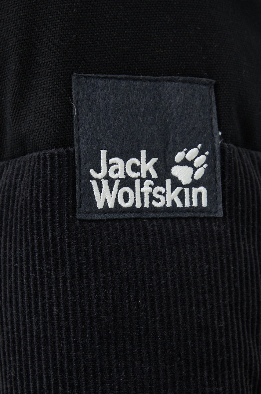 Пуховая куртка Jack Wolfskin мужская цвет чёрный зимняя | ANSWEAR.ua