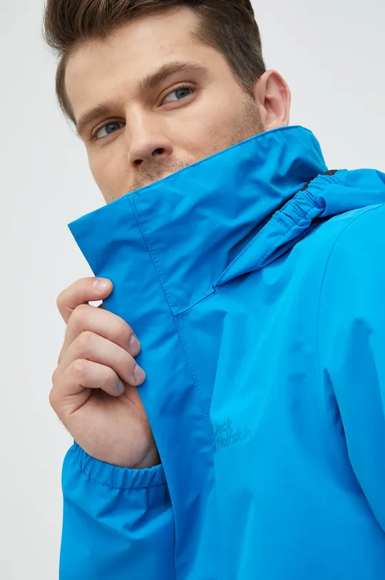 бірюзовий Куртка outdoor Jack Wolfskin Stormy Point