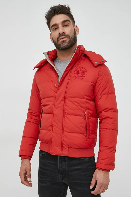 crvena Pernata jakna La Martina Muški
