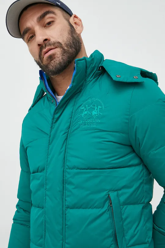 зелений Пухова куртка La Martina