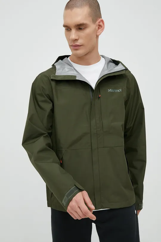 зелений Куртка outdoor Marmot Minimalist GORE-TEX Чоловічий
