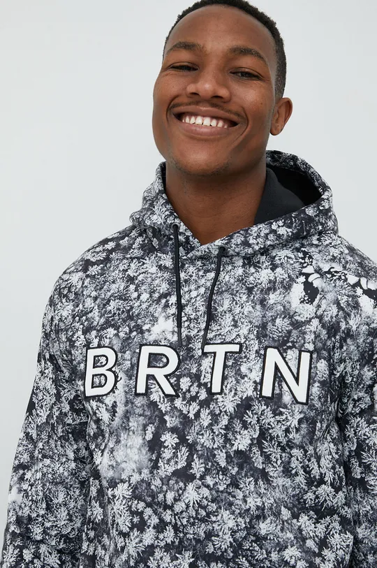 μαύρο Αθλητική μπλούζα Burton Crown Ανδρικά