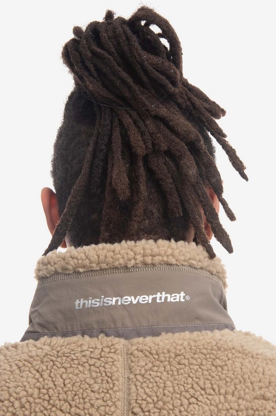 beige thisisneverthat sweatshirt SP Sherpa Fleece