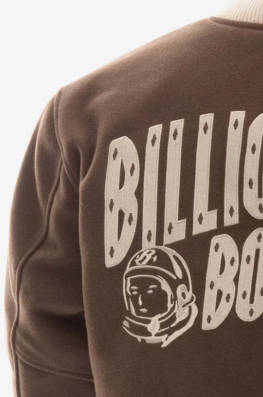 Bunda bomber s prímesou vlny Billionaire Boys Club Astro Varsity Jacket B22301 Pánsky