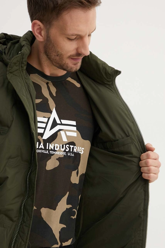 Bunda Alpha Industries Logo Puffer Hooded