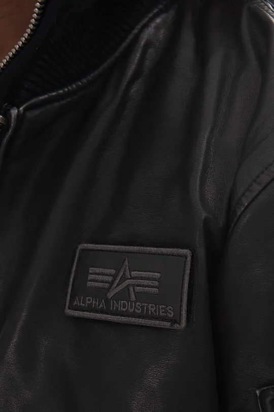 black Alpha Industries bomber jacket Bomber