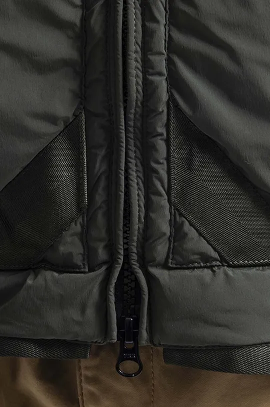 green C.P. Company down jacket