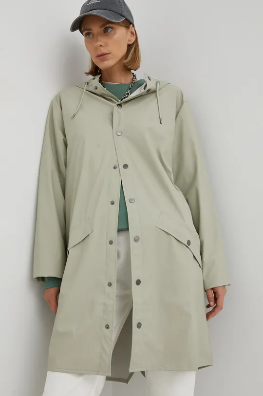 zielony Rains kurtka przeciwdeszczowa Long Jacket 12020