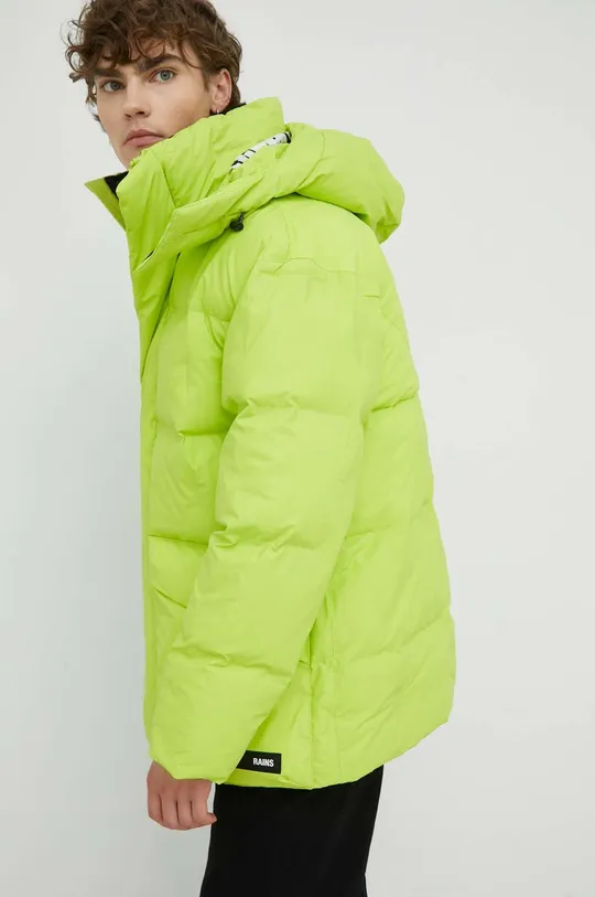 zielony Rains kurtka 15010 Block Puffer Jacket