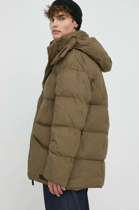 καφέ Μπουφάν Rains 15010 Block Puffer Jacket