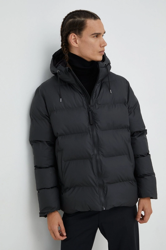 czarny Rains kurtka 15060 Puffer Jacket