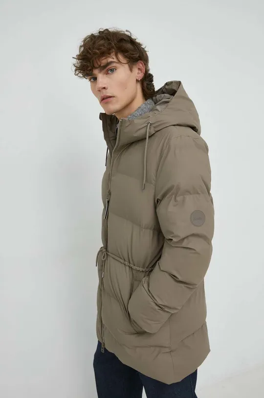 Rains kurtka 15370 Puffer W Jacket brązowy