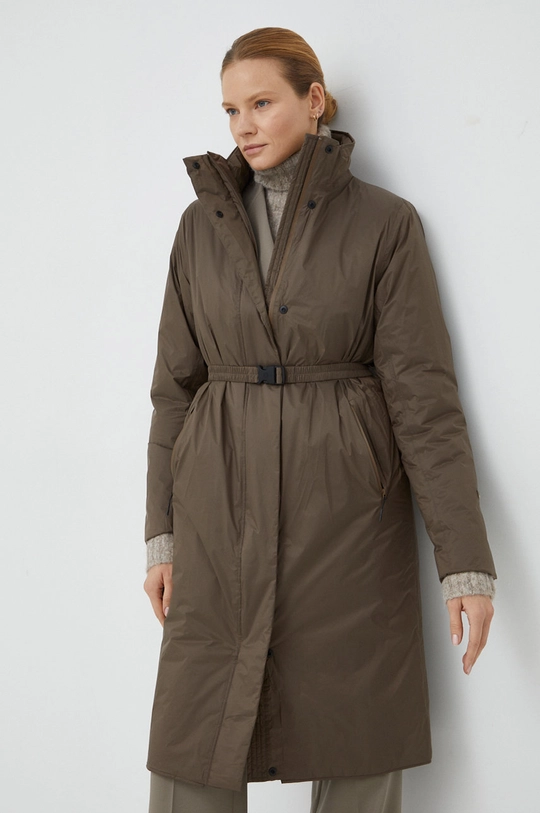 Rains kurtka 15500 Long Padded Nylon W Coat  Materiał zasadniczy: 100 % Nylon Podszewka: 100 % Nylon Wypełnienie: 100 % Poliester Pokrycie: Poliuretan