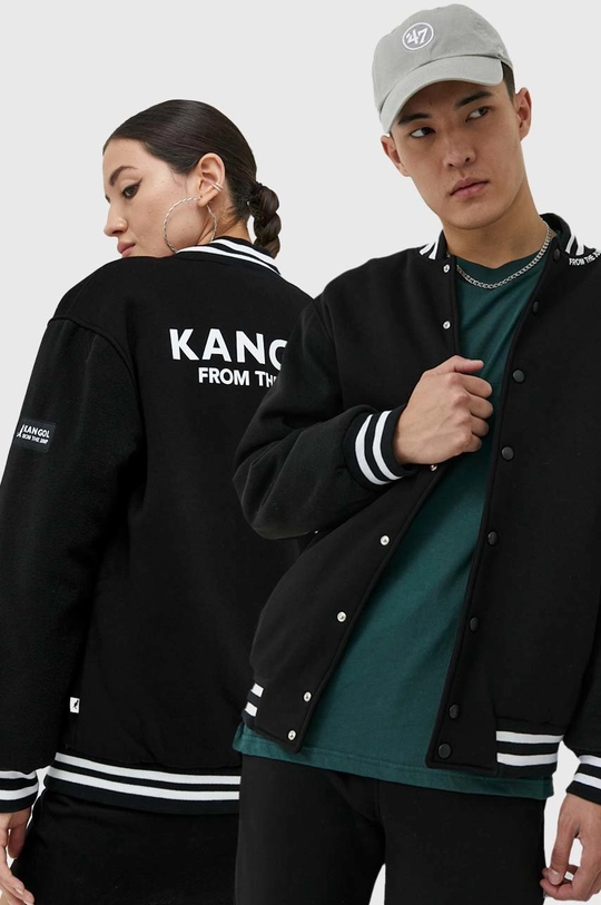 czarny Kangol kurtka bomber Unisex