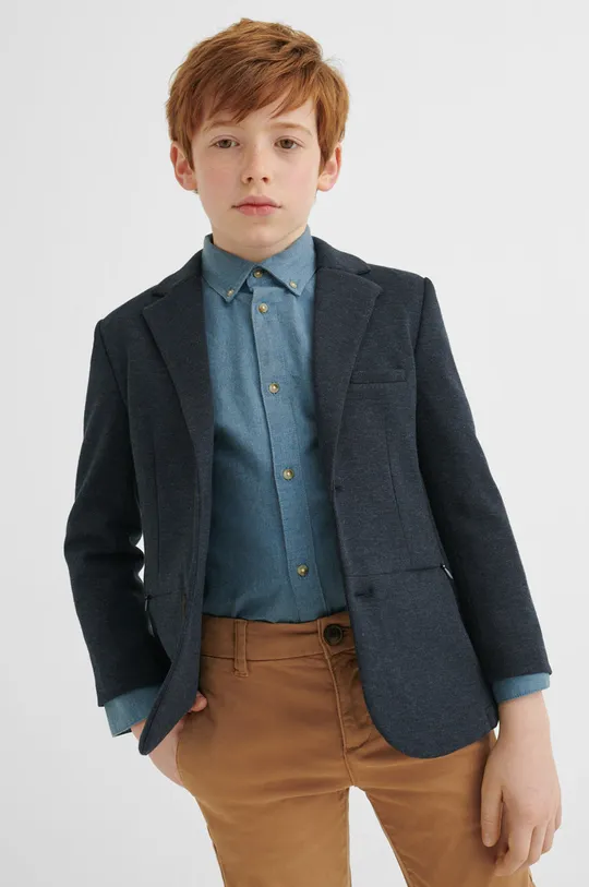 тёмно-синий Детский пиджак Mayoral Для мальчиков