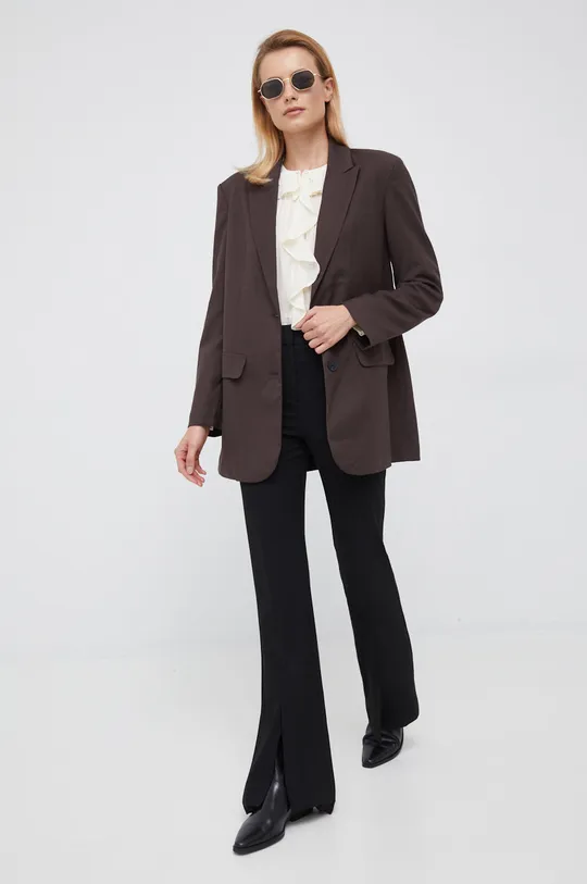 Пиджак Vero Moda коричневый