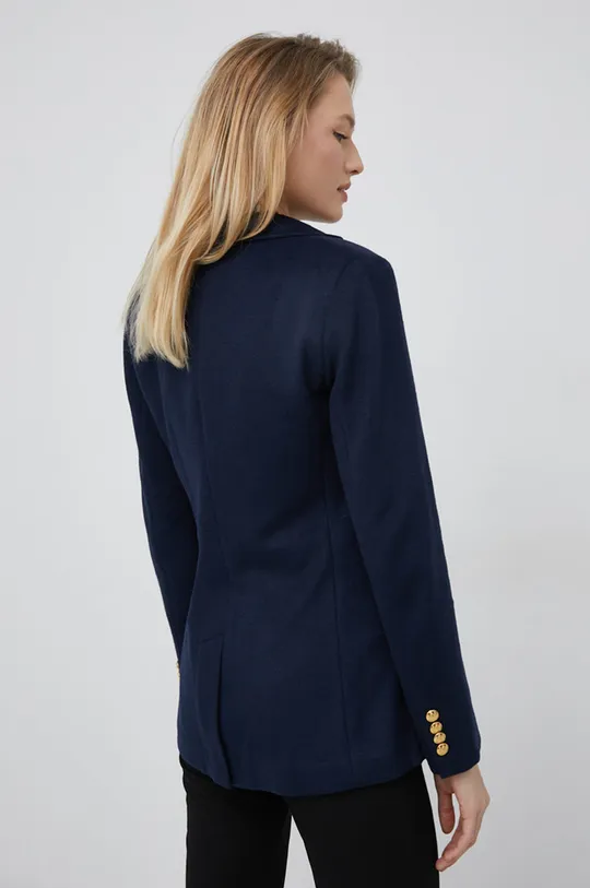 Пиджак с примесью шерсти Polo Ralph Lauren  Основной материал: 52% Полиэстер, 23% Шерсть, 14% Хлопок, 11% Вискоза Подкладка: 100% Полиэстер