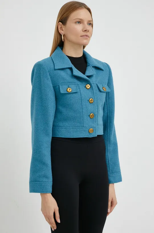 блакитний Піджак з домішкою вовни Gestuz Tolly Жіночий