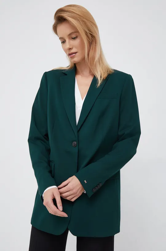 πράσινο Σακάκι Tommy Hilfiger Γυναικεία