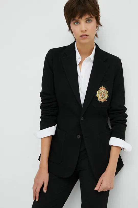 μαύρο Σακάκι Polo Ralph Lauren Γυναικεία