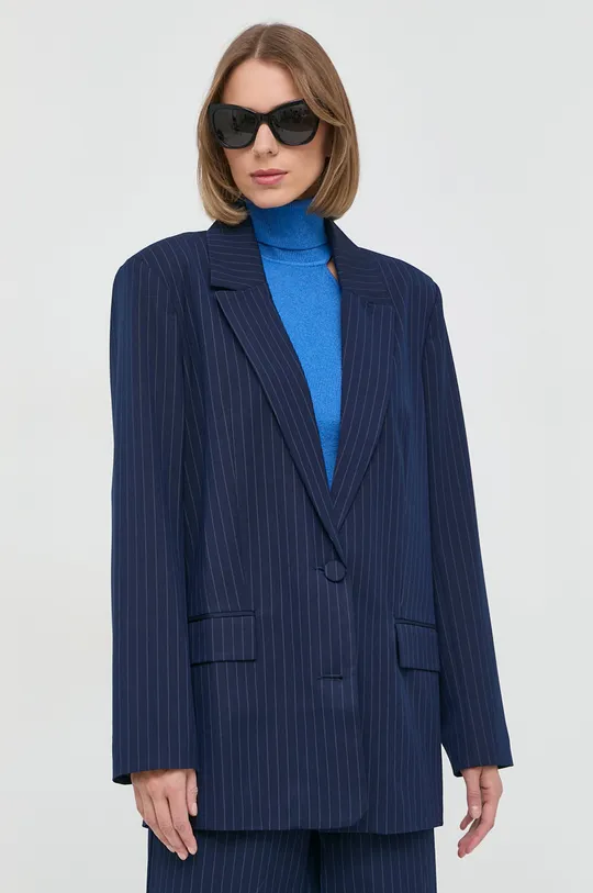 blu navy Bardot giacca Donna