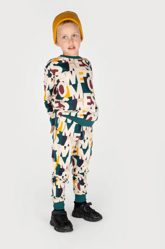 multicolor Coccodrillo spodnie dresowe dziecięce Chłopięcy
