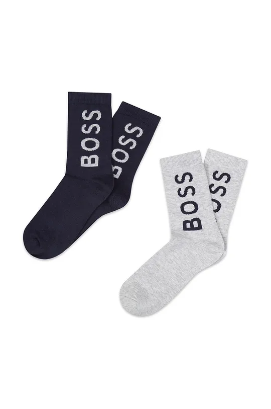 Παιδικές κάλτσες BOSS σκούρο μπλε
