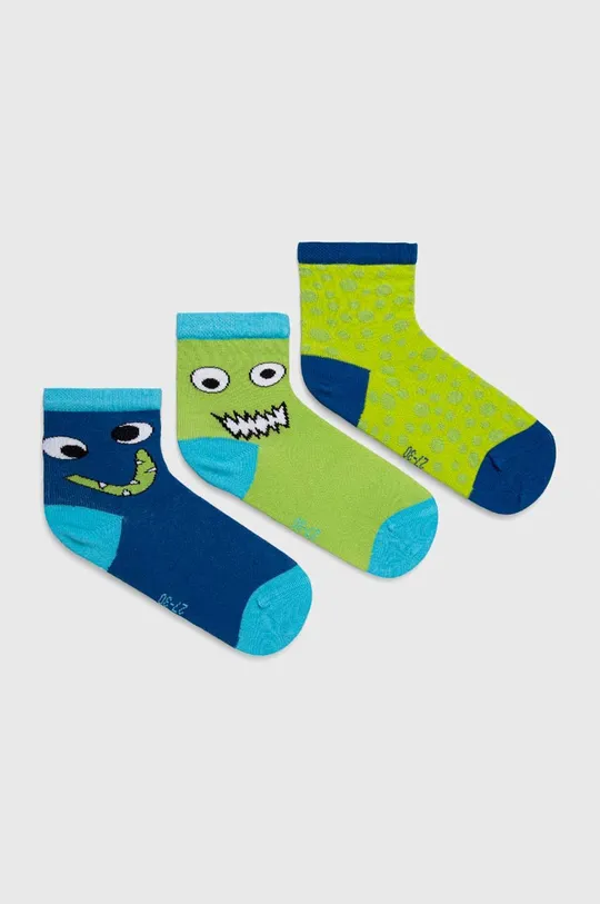 μπλε Παιδικές κάλτσες Skechers 3-pack Για αγόρια