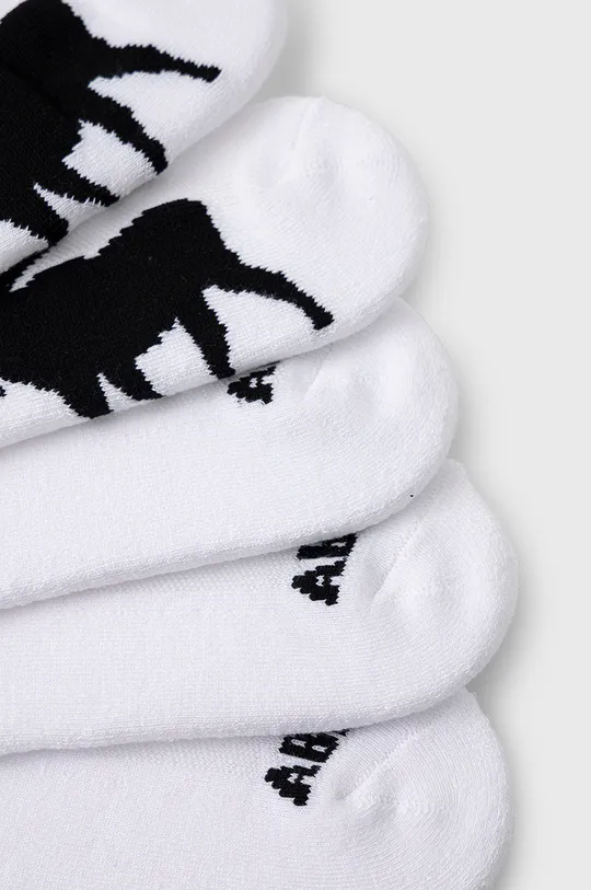 Detské ponožky Abercrombie & Fitch (5-pak) biela