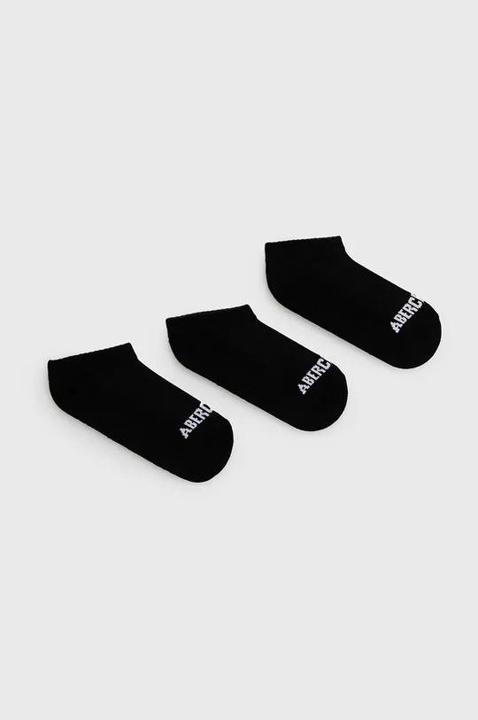 Abercrombie & Fitch gyerek zokni (5 pár) fekete