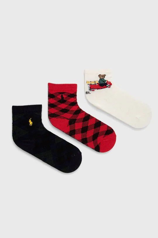 πολύχρωμο Παιδικές κάλτσες Polo Ralph Lauren 3-pack Για αγόρια