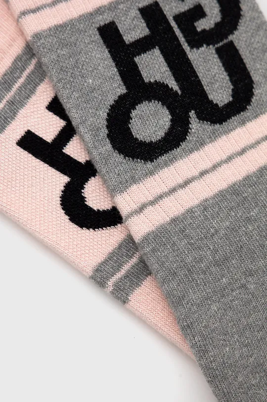 Шкарпетки HUGO рожевий