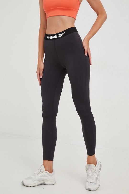 Reebok legginsy treningowe Workout Ready Commercial czarny