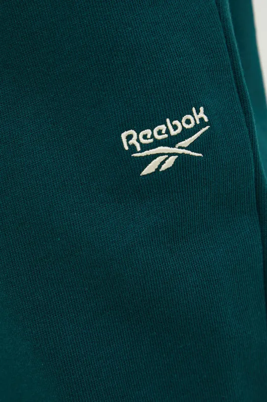 πράσινο Βαμβακερό παντελόνι Reebok Classic