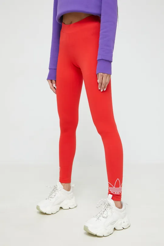 κόκκινο Κολάν adidas Originals Γυναικεία