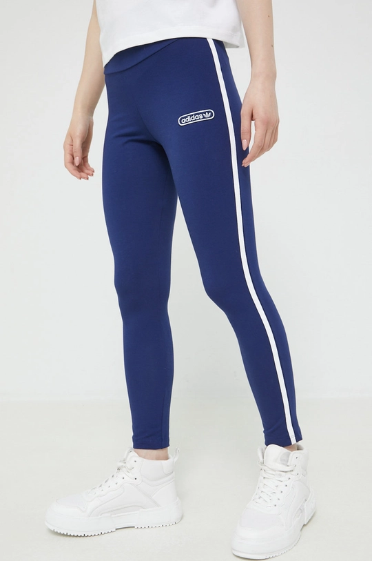 granatowy adidas Originals legginsy Damski