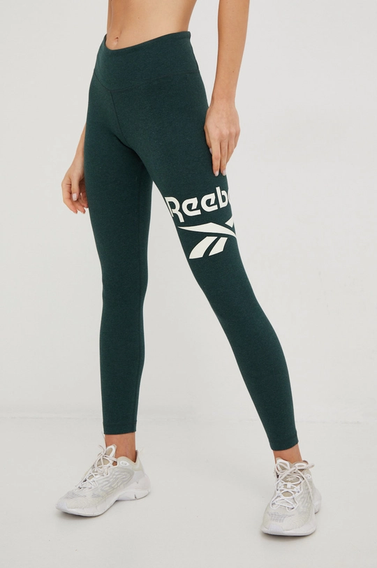 zielony Reebok legginsy Damski