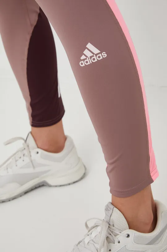 fioletowy adidas Performance legginsy do biegania Own The Run