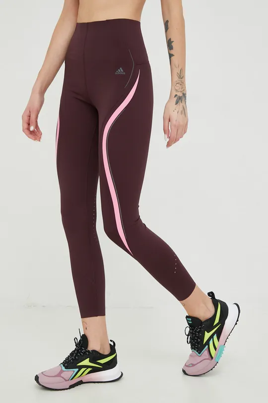 fioletowy adidas Performance legginsy treningowe Damski