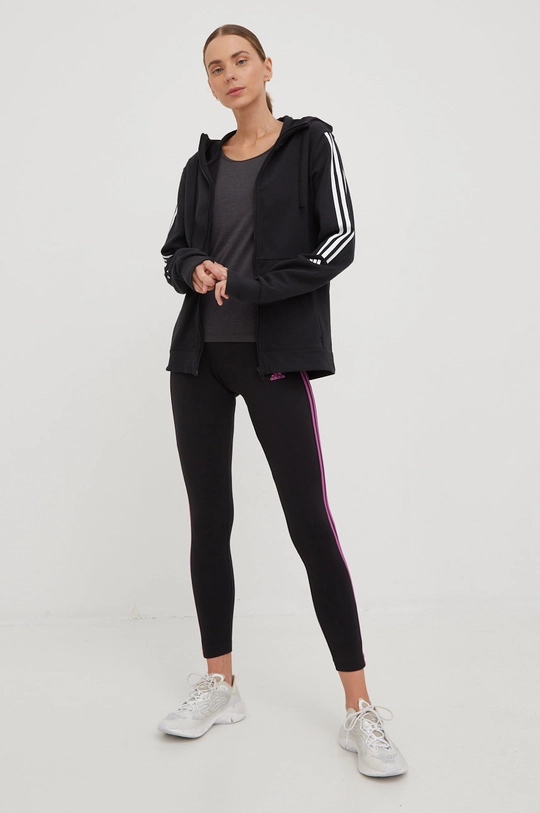 adidas legginsy czarny