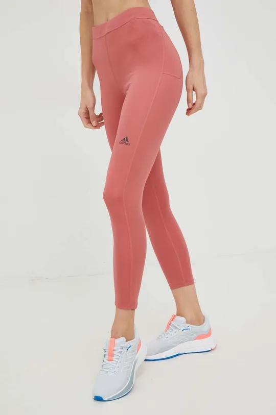 πορτοκαλί Κολάν για τρέξιμο adidas Performance Run Icons Γυναικεία