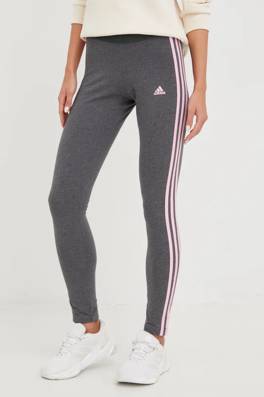 szary adidas legginsy Damski