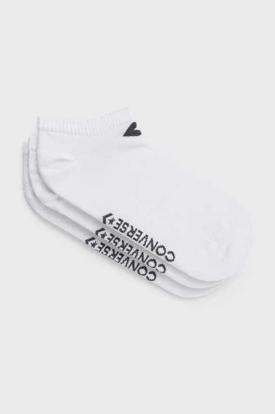 biela Ponožky Converse 3-pak Dámsky