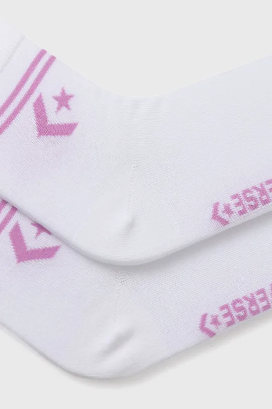 Converse κάλτσες (2-pack) λευκό