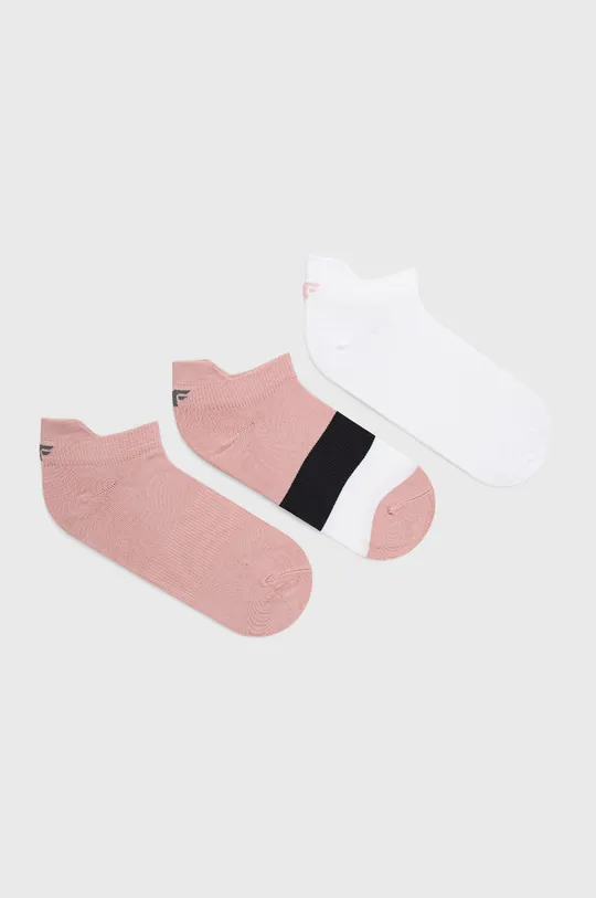 ροζ Κάλτσες 4F (3-pack) Γυναικεία