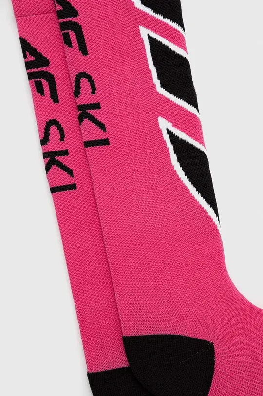 лижні шкарпетки 4F рожевий