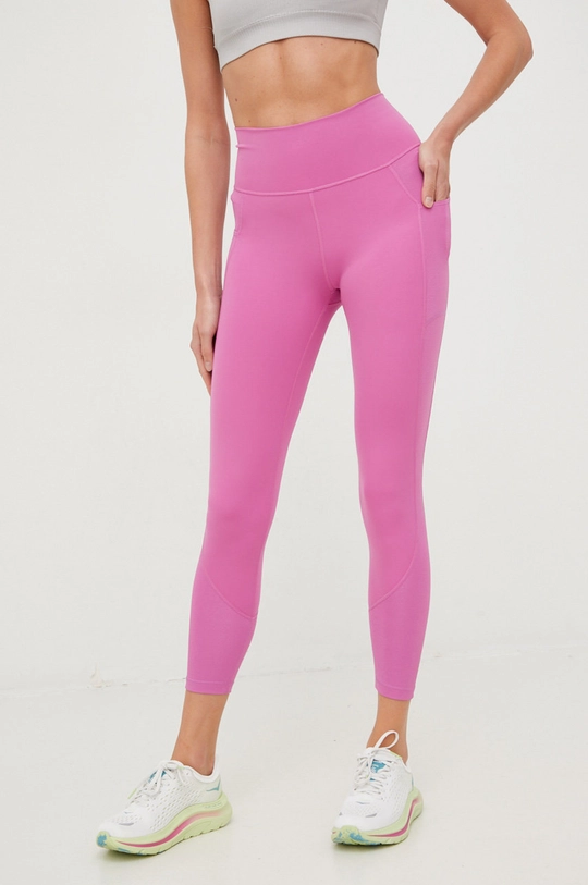 adidas Performance legginsy treningowe Optime fioletowy